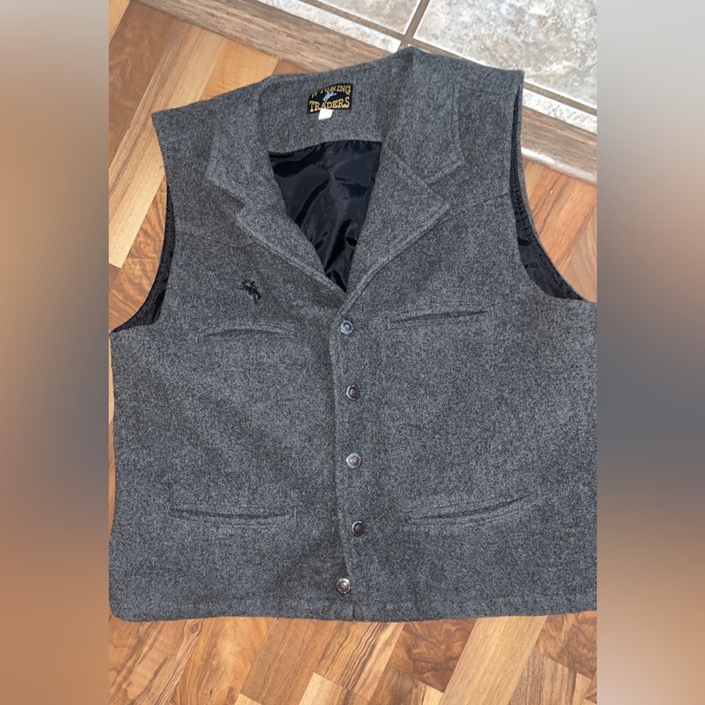 Wyoming traders western mens vest